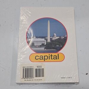 Scott Foresman Social Studies Grade 1 Unit 5 Vocabulary Cards 0328040959 New